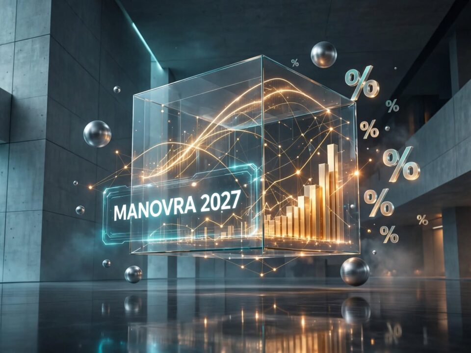 Palazzo Chigi e documenti di finanza pubblica, a rappresentare i lavori per la Manovra 2027.