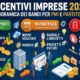 Documenti finanziari, monete e grafici in crescita, a simboleggiare le opportunità di finanziamento e i bandi MIMIT per le imprese nel 2026.